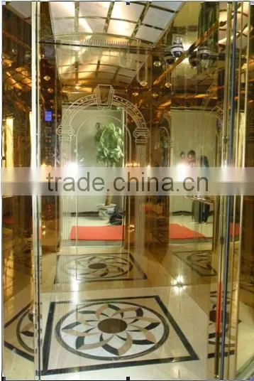 Yuanda professional luxury hotel passenger elevator
