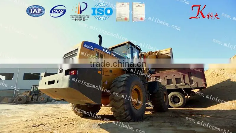 Qingzhou keda 660G wheel loader for sale