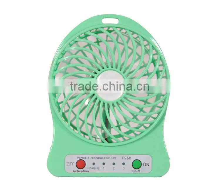 Multi-functional Portable Rechargeable Mini Handheld Desk Fan Cool USB Fan