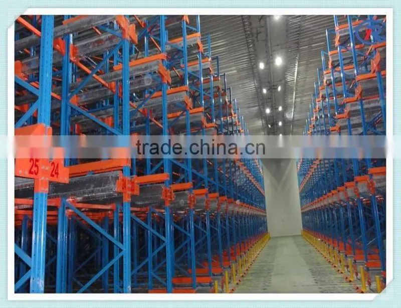 radio Shuttle Racking System Pallet Shuttle Racking