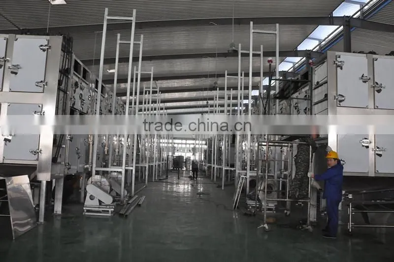 Stevia Multiple layer continuous type mesh belt dryer