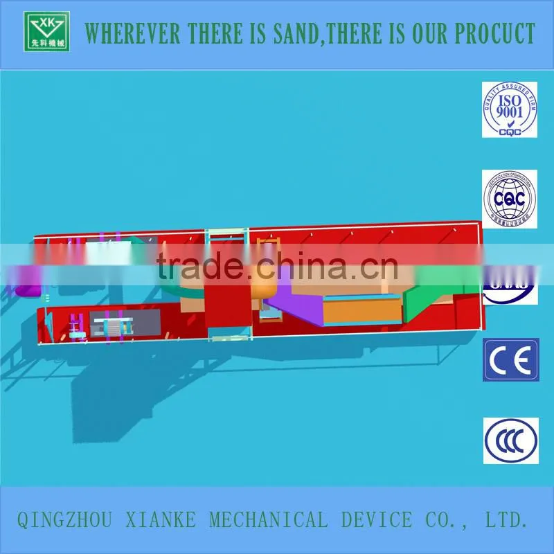 High Efficiency Bucket Chain Sand Dredger for Gold Mining