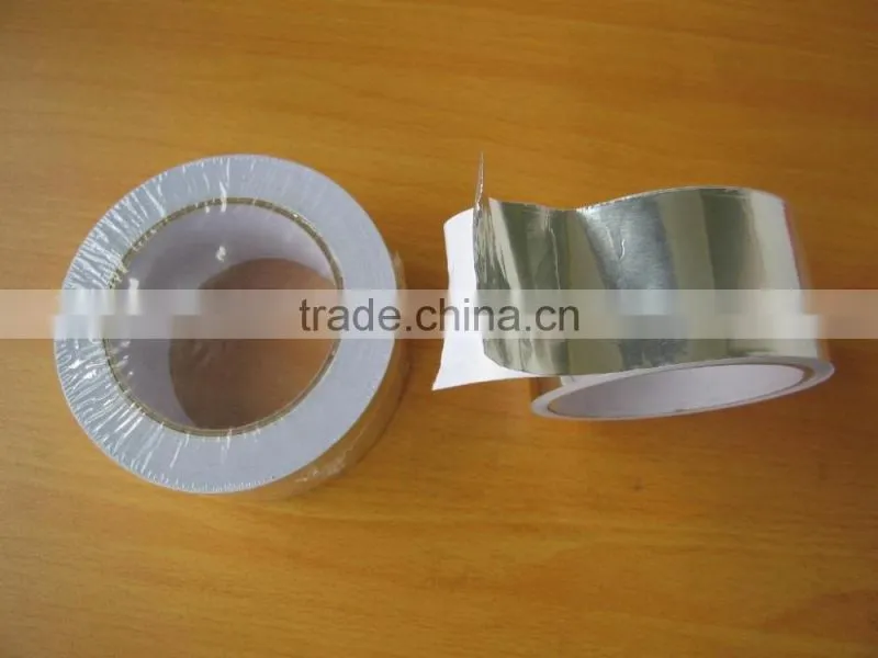 heat resistant sefe adhesive aluminum foil tape for HVAC