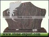 Multicolor Red Tombstone,Granite Tombstone,Multicolor Red Headstone