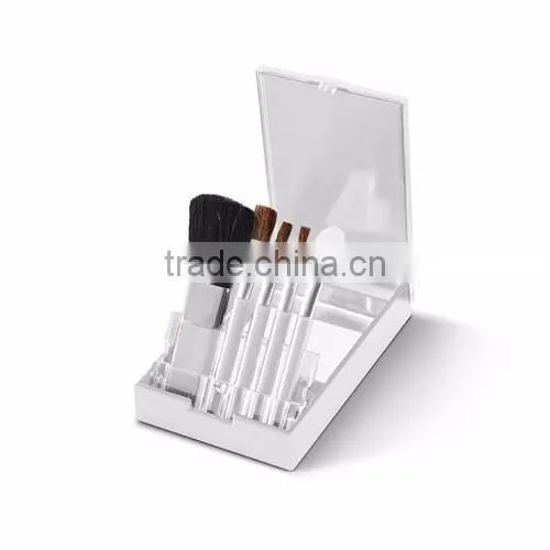 full set make-up brushes set with mirror cosmetic brushes