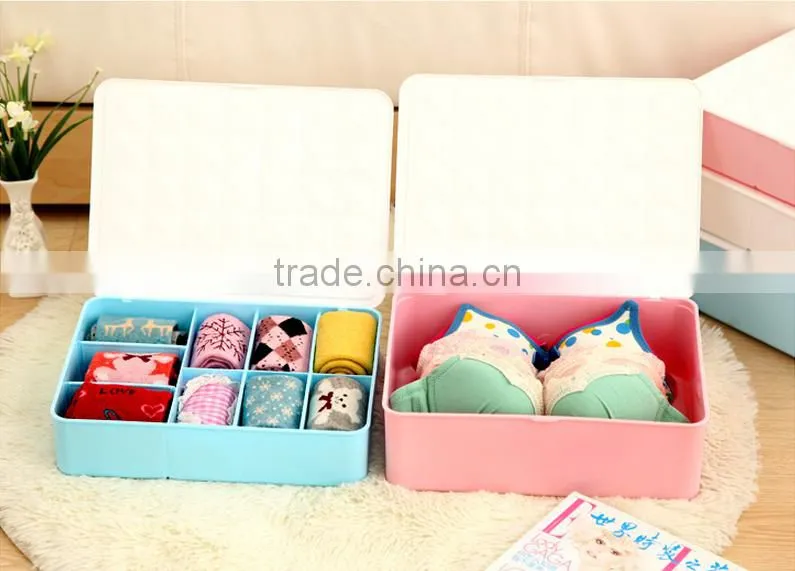 Q1083 Underwear socks folding have a cover sock box