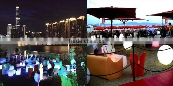 LED Light Wine Cooler
