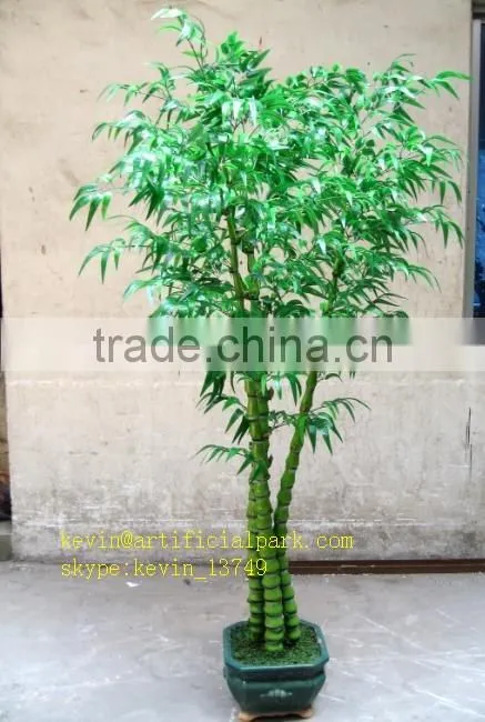 factory price hot sale bonsai bamboo home artificial bamboo poles