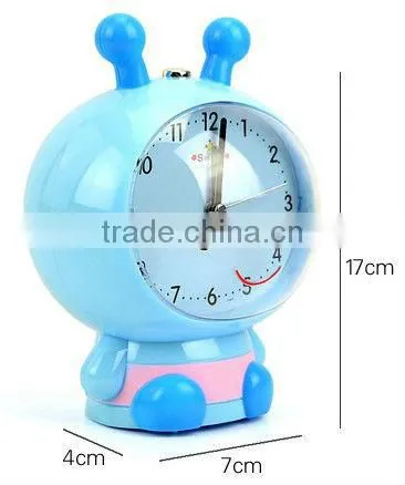 Supply creative fashion robot super mute alarm clock / voice alarm clock