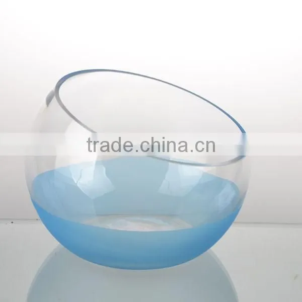 4-tier blue color pastorable vase and candle