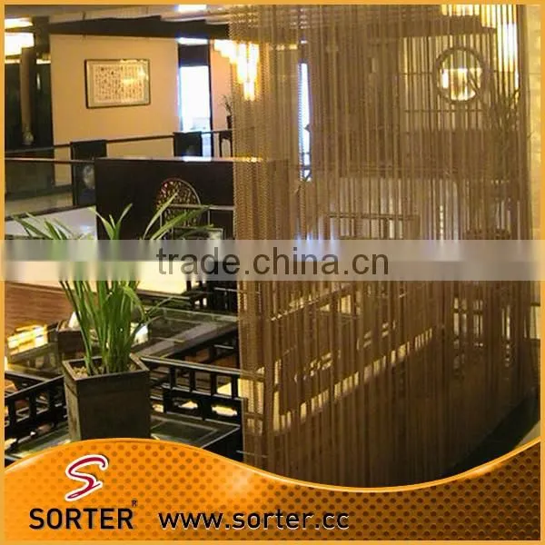 Sorter metal wire mesh room divider/partition