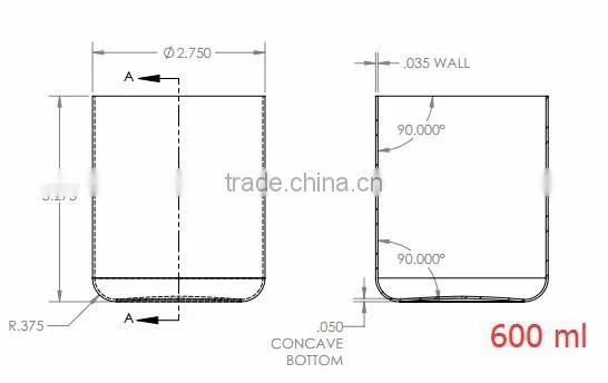 China Custom Made Deep Drawing Sheet Metal Cans