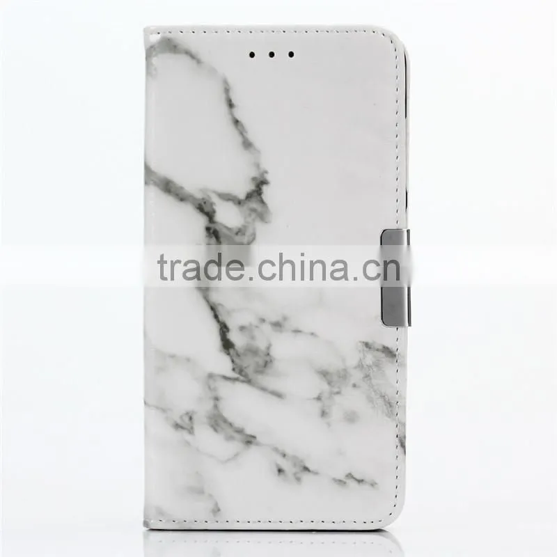 Noble design high quality marble PU card bumper/pocket cell phone case for Huawei