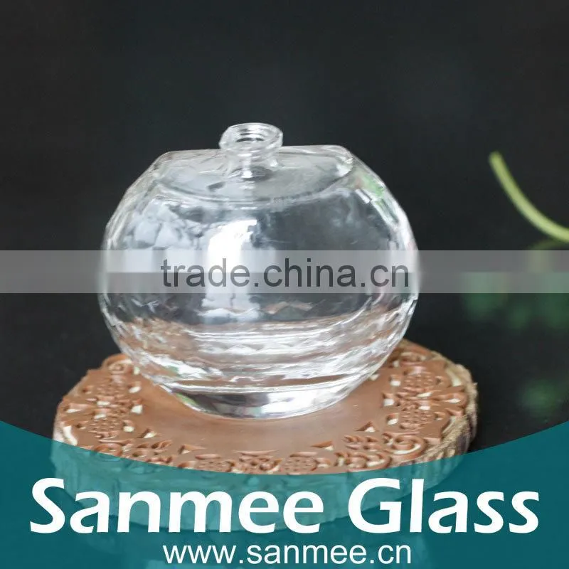 Supplies Round Terrarium Glass 65ml Transparent Perfume Glass Bottle