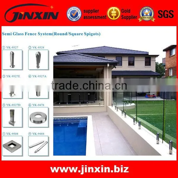 Stainless Steel Spigot/Glass Pool Fence Spigot/Square Glass Spigot