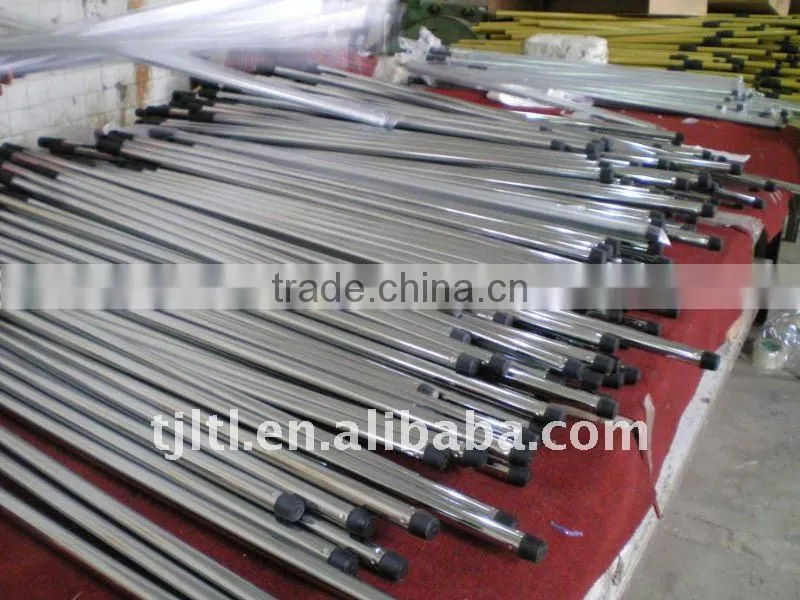 metal and broom handle