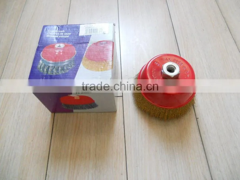 120mm x M14 Crimped Wire Cup Brush
