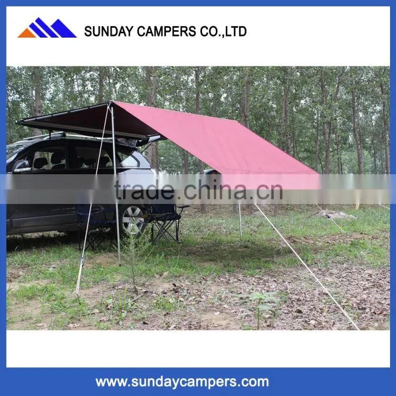 china Manufacturer high grade fabric retractable car awning