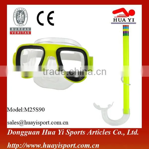 Watersports scuba diving snorkel kids se-mi dry colors snorkel