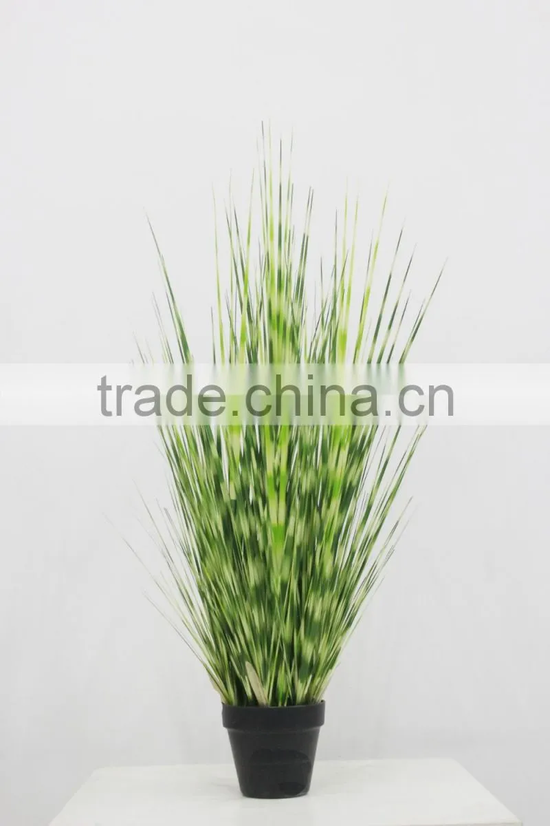 Wholesale artificial plants zebra onion grass in pot
