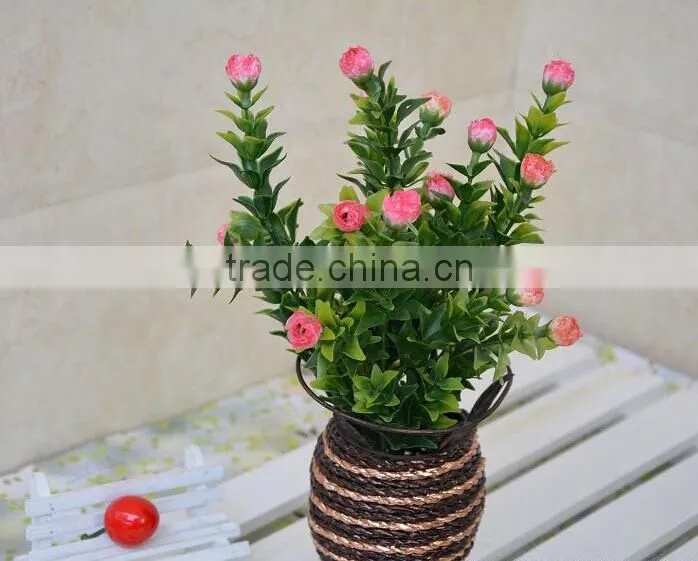 decorative artificial flower bouquet wholesale