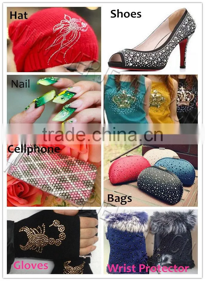 hot fix stones for clothes decoration, ab coating colors
