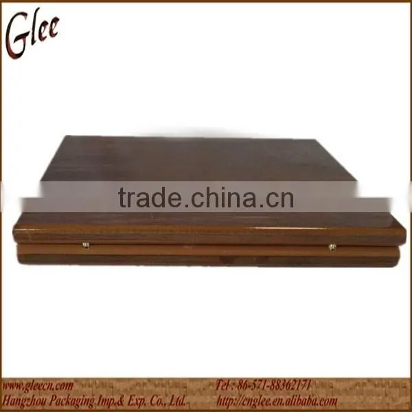 Brown wooden humidor storage cigar box