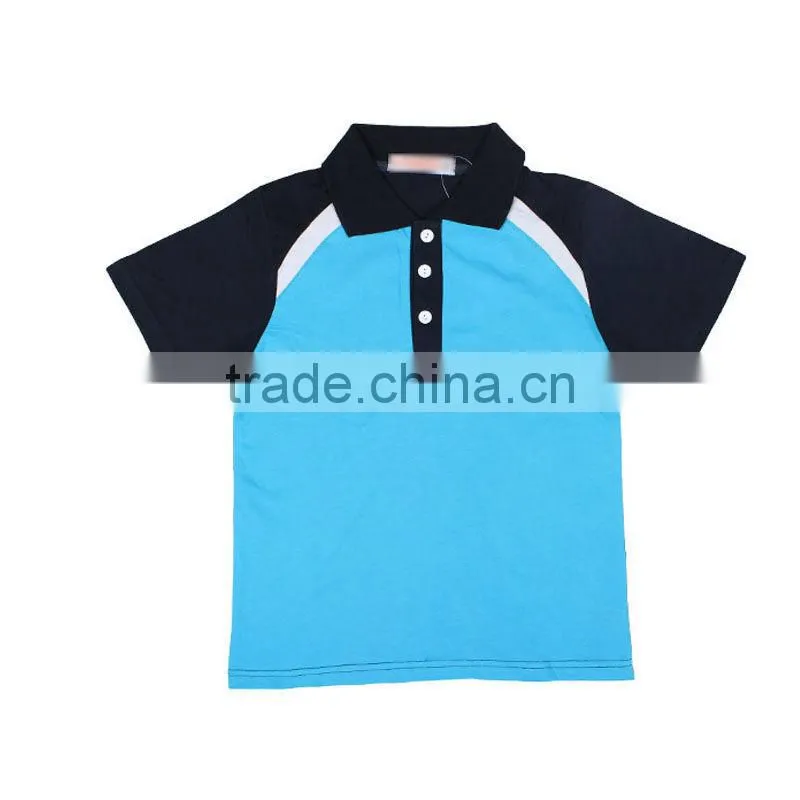 Custom 100% cotton kids school uniforms