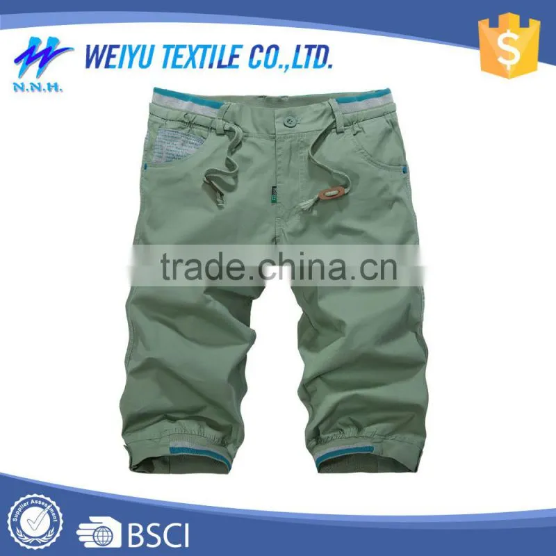 China Manufacturer Summer Mens cotton cargo short sale