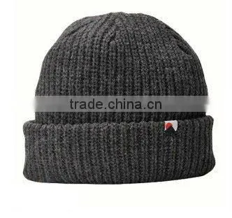 Custom ski knitting acrylic australian beanie hat