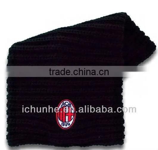 various girls fashion plain color knitted round neck warmer scarf