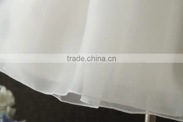 New White girls Lovely wear cheap wholesale children frocks design girls flower party dresses Fluffy baby first Communion dress