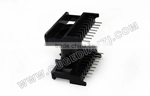 ETD44 bobbin for toroidal core shielded pcb transformer bobbin