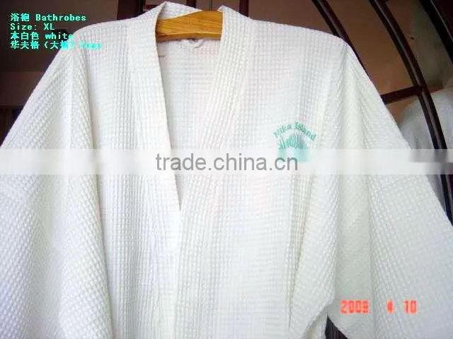 Yellow color yukata pure cotton shawl collar style