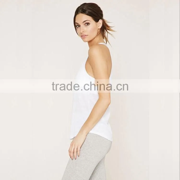Summer 2017 Women Sexy Vest Round Neck Sleeveless Blouse Casual Tank Tops Shirt
