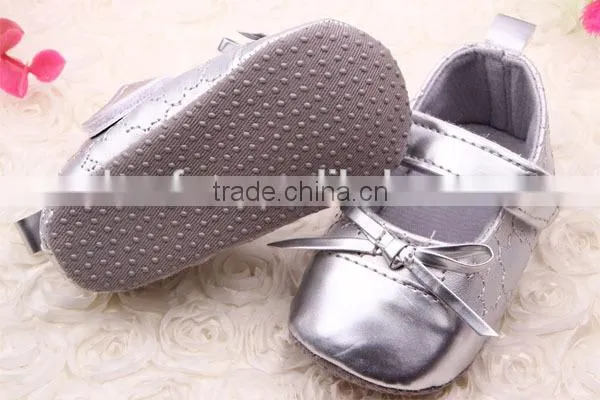 Hot Sale New Design Princess Girl Prewalker Baby Soft Sole Shoes