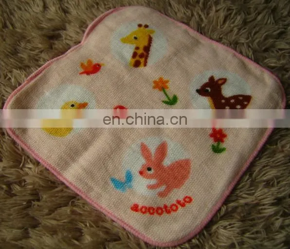 100% cotton cheap hankerchief for kids printing logo