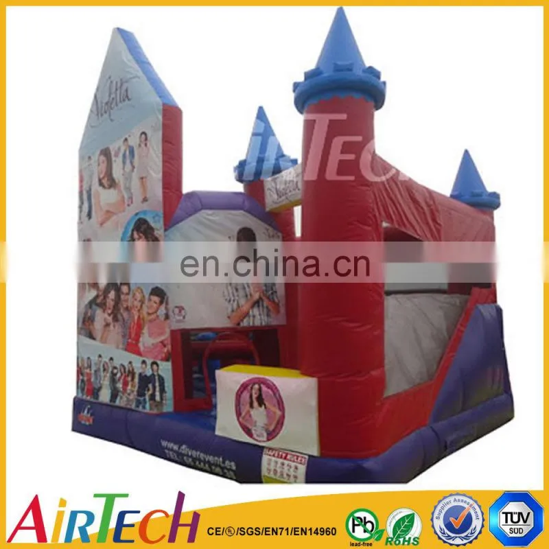 big discount high quality inflatable castle with slide for sale