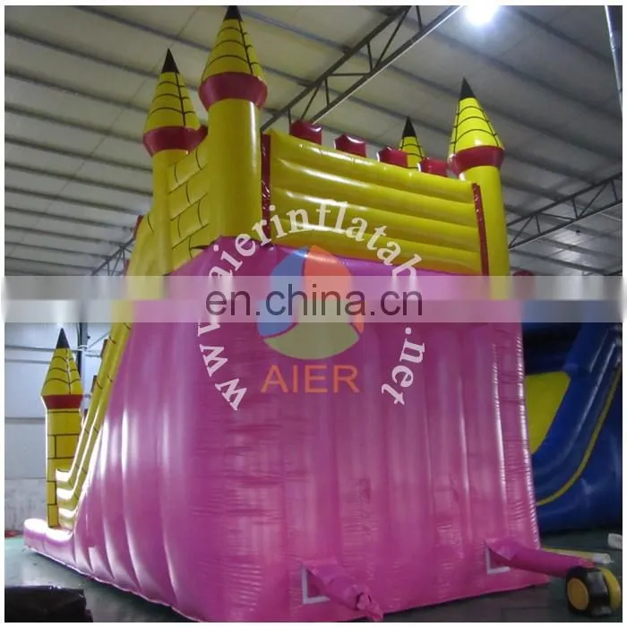Pink Inflatable Slide