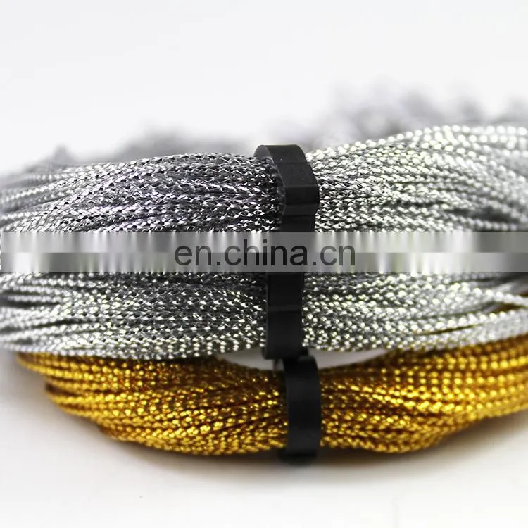 PET GOLD Price Tag String,Bag Hang Tag String 200mm