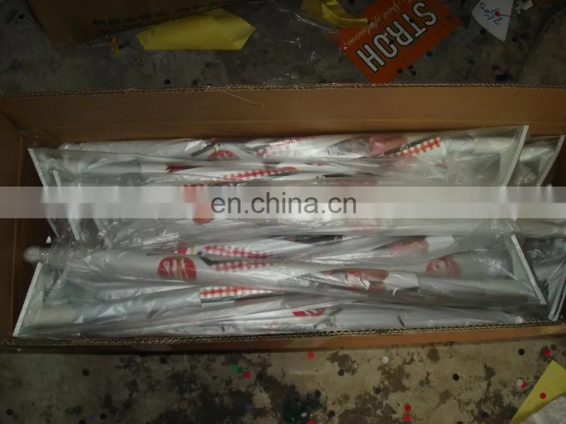 good material plastic flagpole wall decoration flag