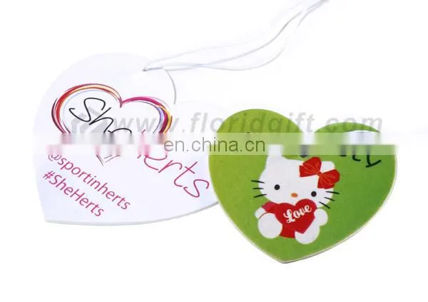 Custom Design Christmas Car Air Freshener, Hanging Paper Car Air Freshener