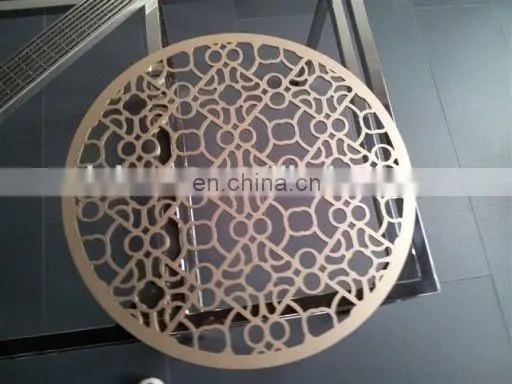 chemical etching pretty metal lamp chimney with unique design