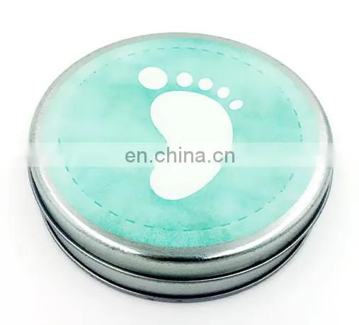 Small Round Tin Box