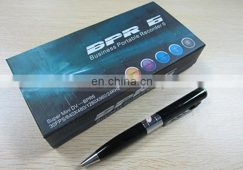 Multi function hidden camera pen