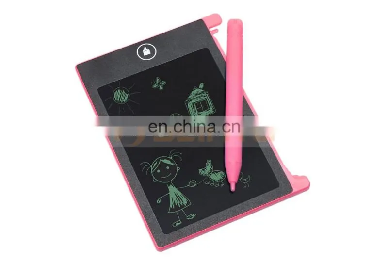 Digital LCD Graffiti Drawing Notepad Kids Erasable Writing Board With Eraser Lock