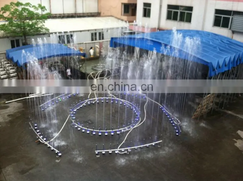 2017 China golden factory supplier asian stainless steel water music fountain