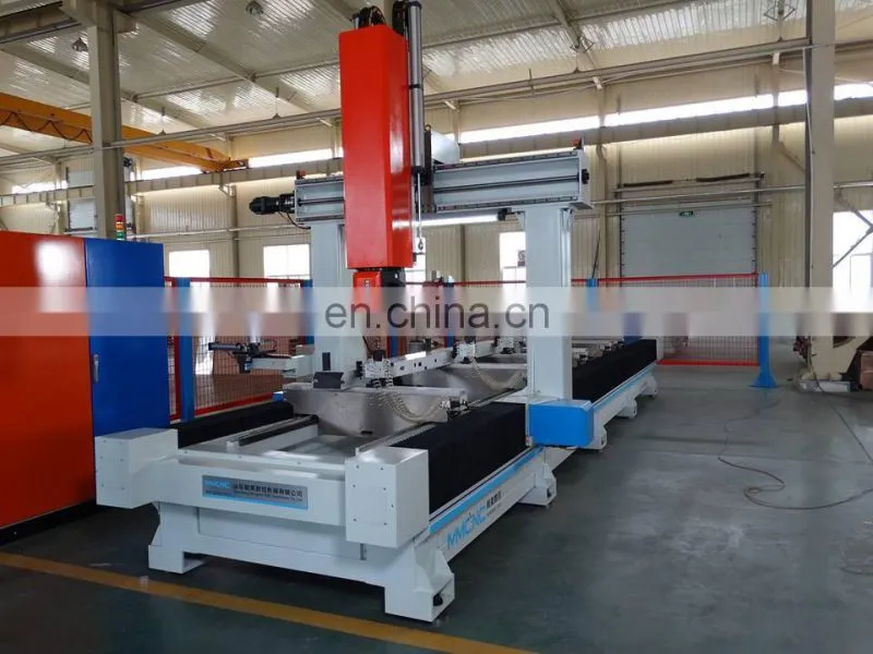 After-sales Service Provided Foam Wooden Woking Five Axis Mold Machining CNC Router