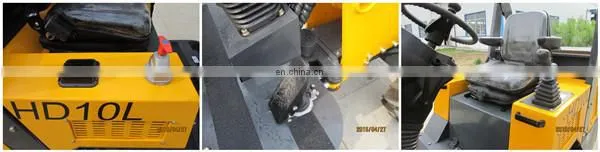 Taian hysoon 4wd Chinese affordable articulated mini wheel loader