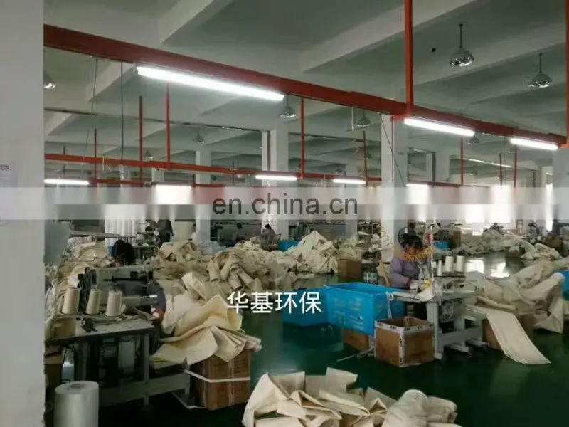 Polyester need felt filter bag with oil and water repellent for Industry dust collector